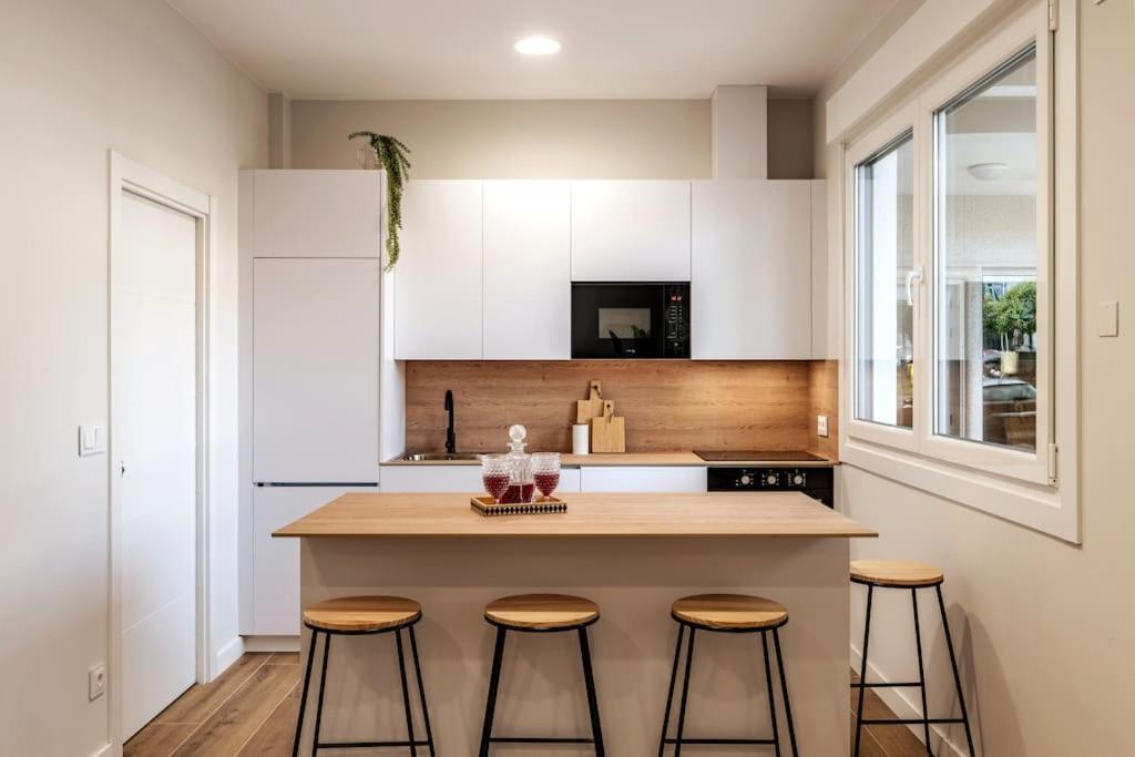 Apartamento White Tree By Arca Azahar O Pedrouzo Ngoại thất bức ảnh